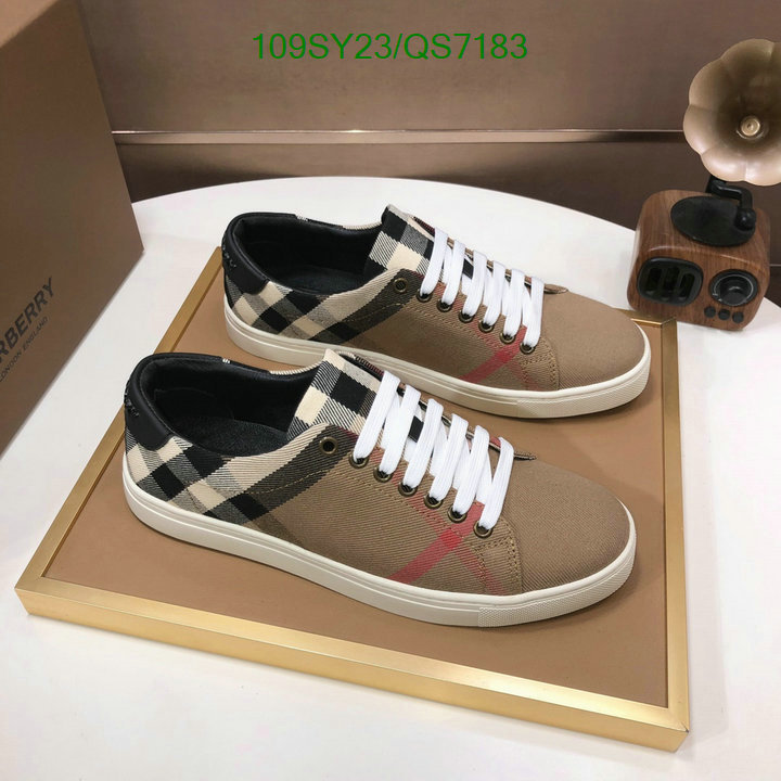 Burberry-Men shoes Code: QS7183 $: 109USD