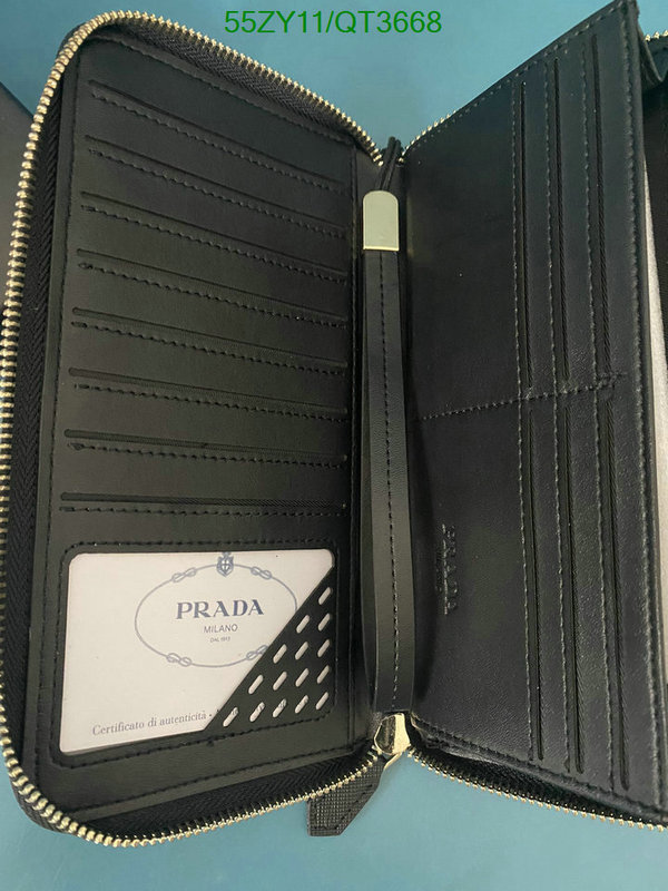 Prada-Wallet-4A Quality Code: QT3668 $: 55USD