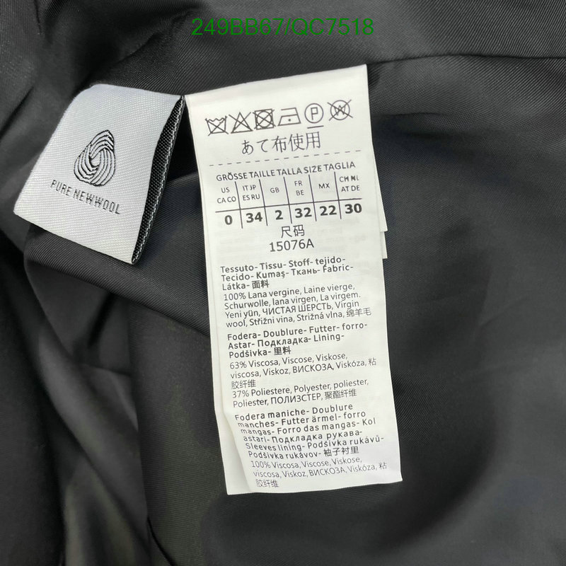 Maxmara-Clothing Code: QC7518 $: 249USD