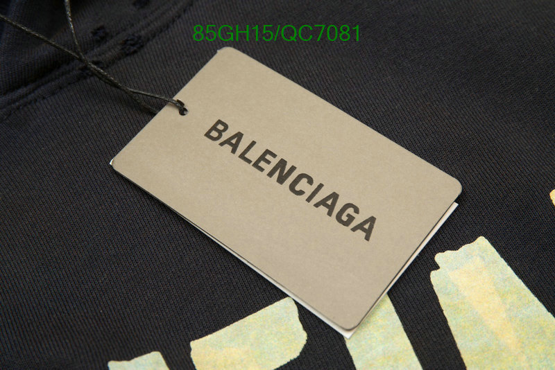 Balenciaga-Clothing Code: QC7081 $: 85USD