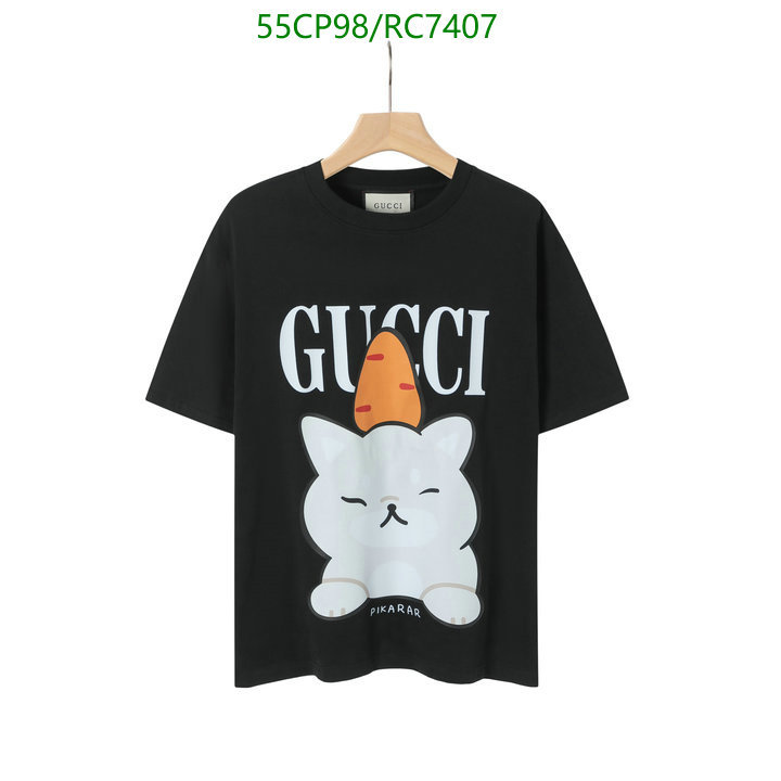 Gucci-Clothing Code: RC7407 $: 55USD