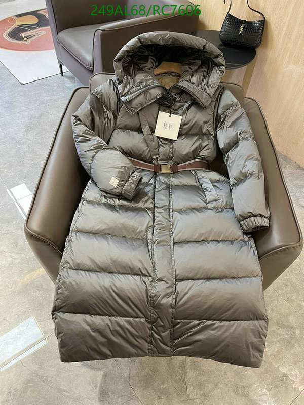 MaxMara-Down jacket Women Code: RC7606 $: 249USD