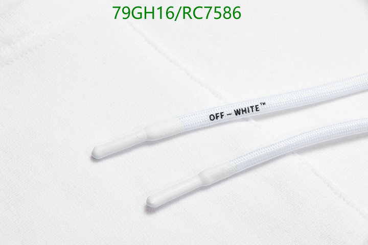 Off-White-Clothing Code: RC7586 $: 79USD