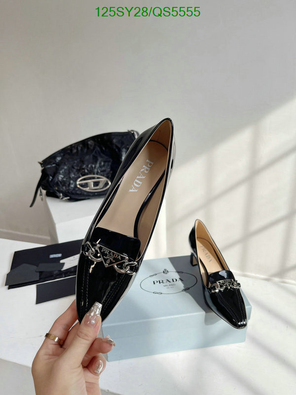 Prada-Women Shoes Code: QS5555 $: 125USD