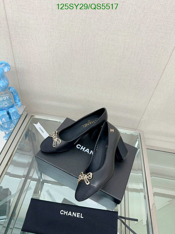 Chanel-Women Shoes Code: QS5517 $: 125USD