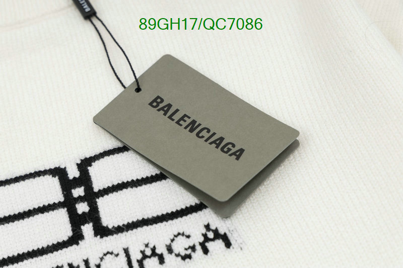 Balenciaga-Clothing Code: QC7086 $: 89USD