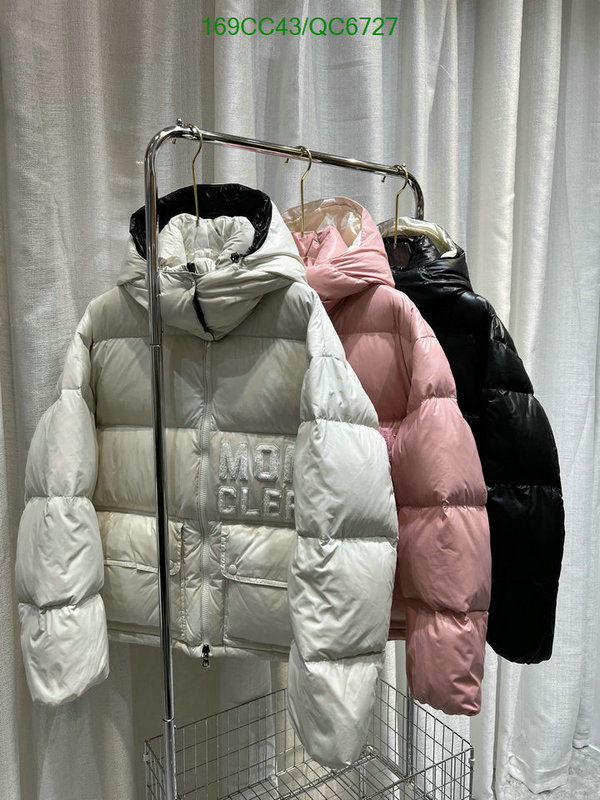 Moncler-Down jacket Women Code: QC6727 $: 169USD