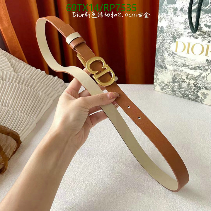 Dior-Belts Code: RP7535 $: 69USD