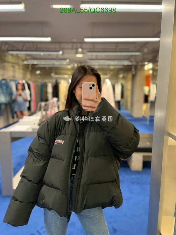 Balenciaga-Down jacket Women Code: QC6698 $: 209USD