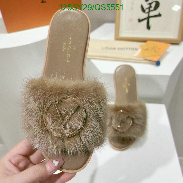 LV-Women Shoes Code: QS5551 $: 125USD