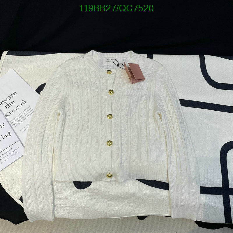 MIUMIU-Clothing Code: QC7520 $: 119USD