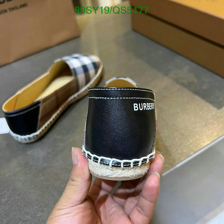 Burberry-Women Shoes Code: QS5477 $: 89USD