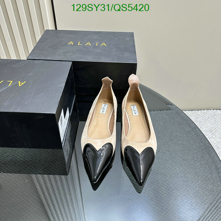 ALAIA-Women Shoes Code: QS5420 $: 129USD