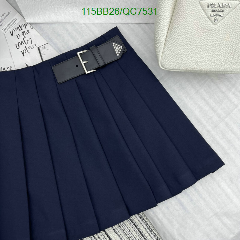 Prada-Clothing Code: QC7531 $: 115USD