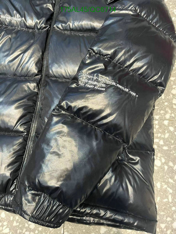 Moncler-Down jacket Women Code: QC6714 $: 175USD