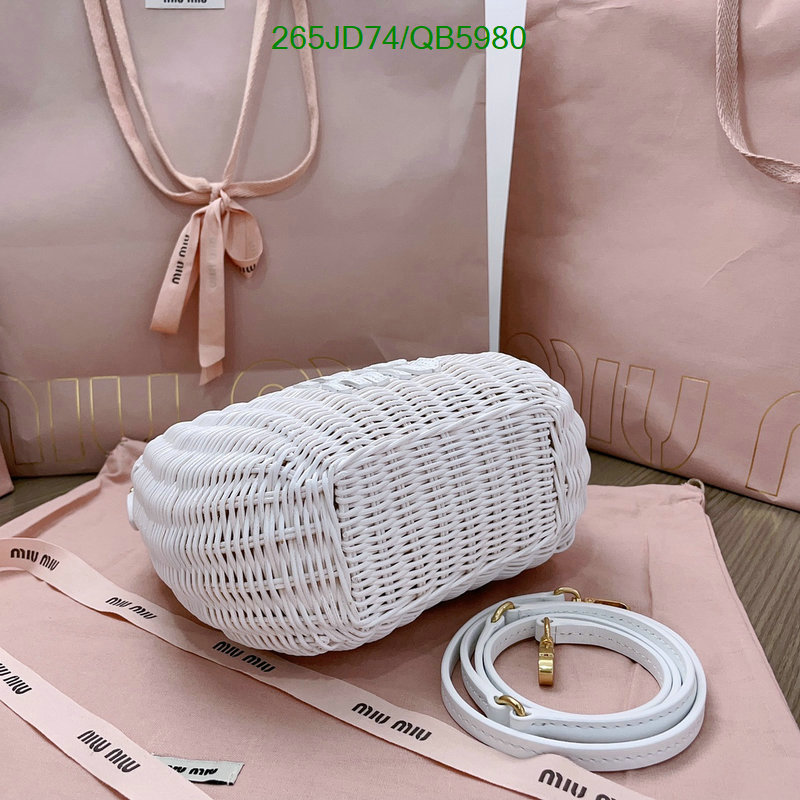 Miu Miu-Bag-Mirror Quality Code: QB5980 $: 265USD