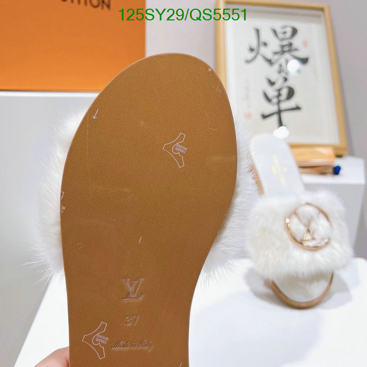 LV-Women Shoes Code: QS5551 $: 125USD