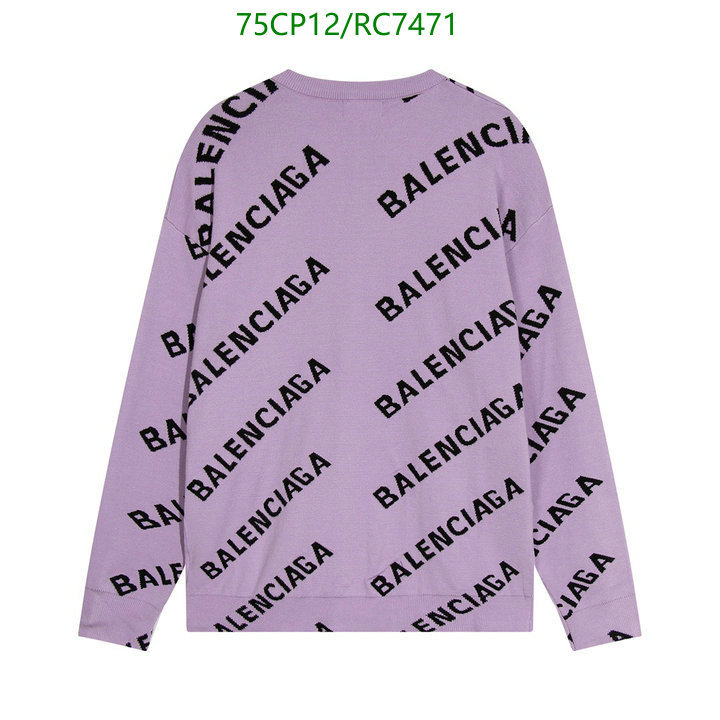 Balenciaga-Clothing Code: RC7471 $: 75USD