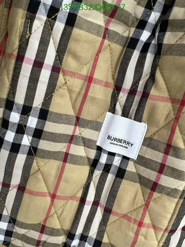 Burberry-Clothing Code: QC5197 $: 135USD