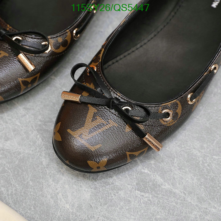 LV-Women Shoes Code: QS5447 $: 115USD