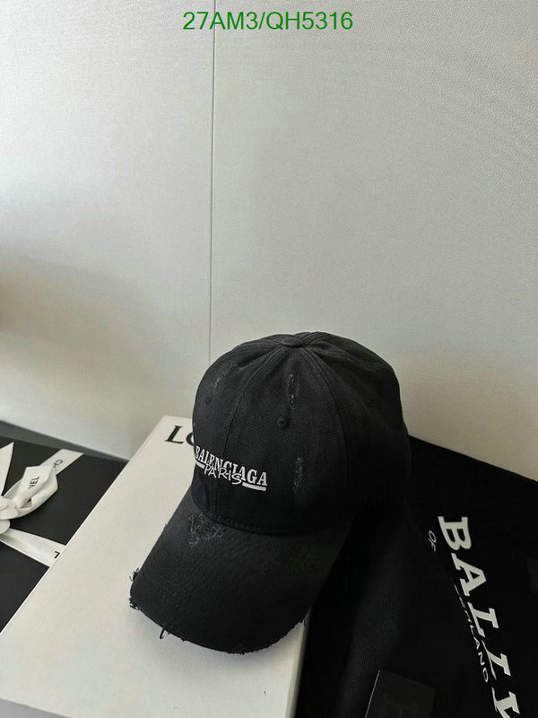 Balenciaga-Cap(Hat) Code: QH5316 $: 27USD