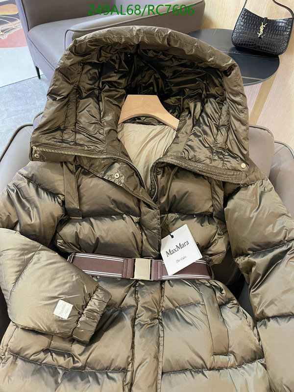 MaxMara-Down jacket Women Code: RC7606 $: 249USD