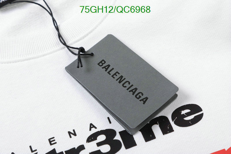 Balenciaga-Clothing Code: QC6968 $: 75USD