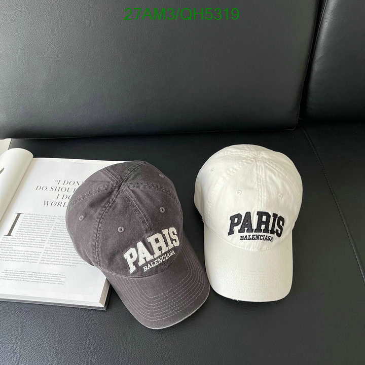 Balenciaga-Cap(Hat) Code: QH5319 $: 27USD