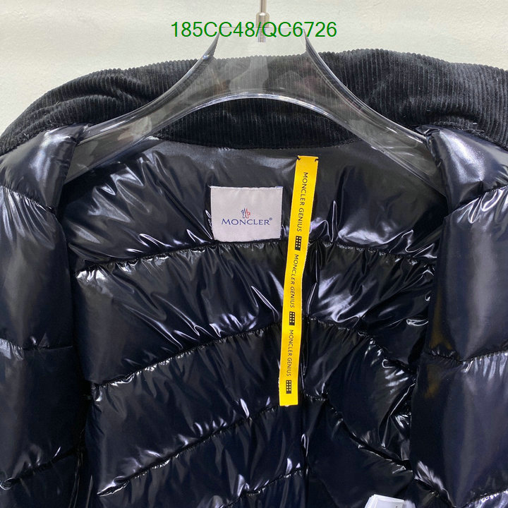 Moncler-Down jacket Men Code: QC6726 $: 185USD