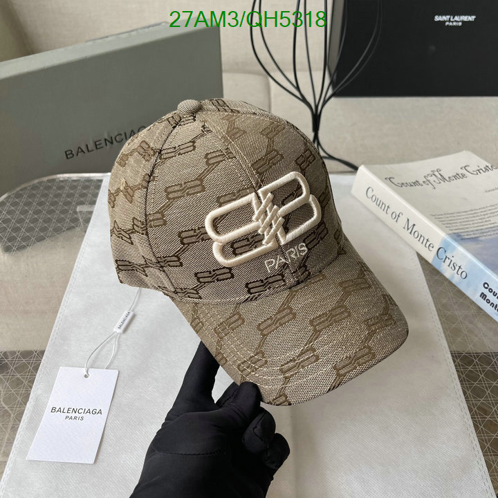 Balenciaga-Cap(Hat) Code: QH5318 $: 27USD