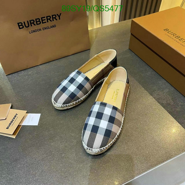 Burberry-Women Shoes Code: QS5477 $: 89USD