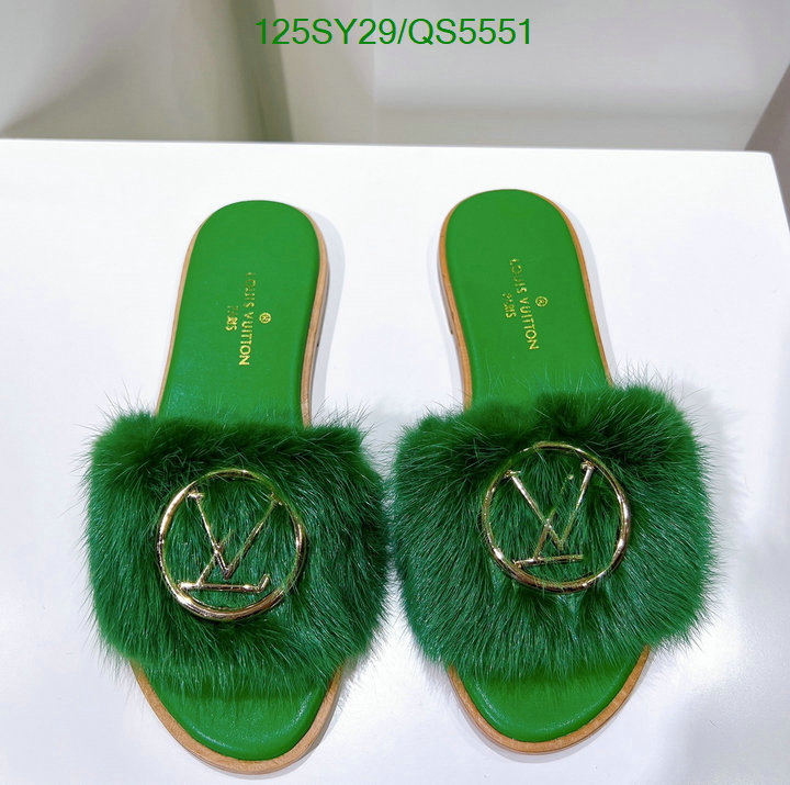 LV-Women Shoes Code: QS5551 $: 125USD