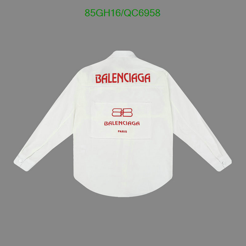 Balenciaga-Clothing Code: QC6958 $: 85USD