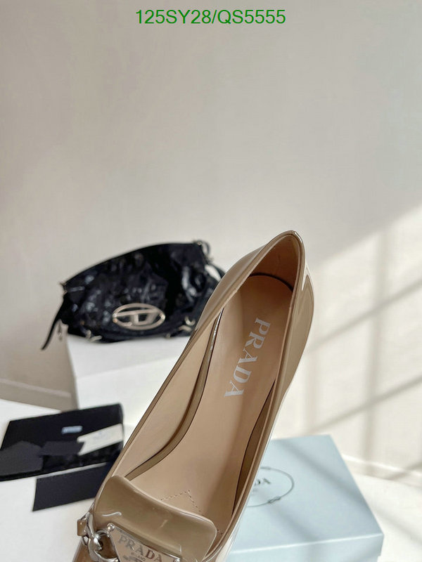 Prada-Women Shoes Code: QS5555 $: 125USD