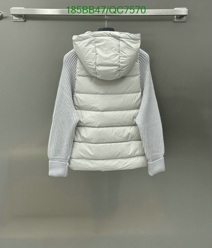 Brunello Cucinelli-Down jacket Women Code: QC7570 $: 185USD