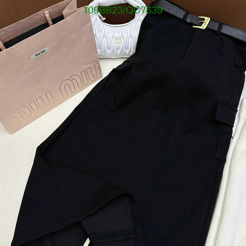 MIUMIU-Clothing Code: QC7639 $: 109USD
