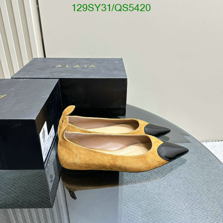 ALAIA-Women Shoes Code: QS5420 $: 129USD