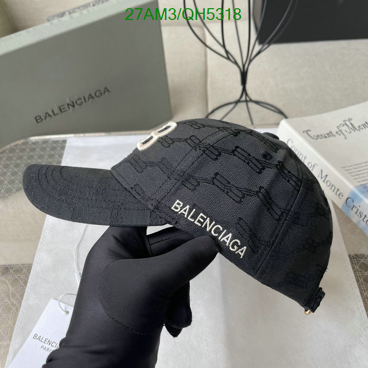 Balenciaga-Cap(Hat) Code: QH5318 $: 27USD