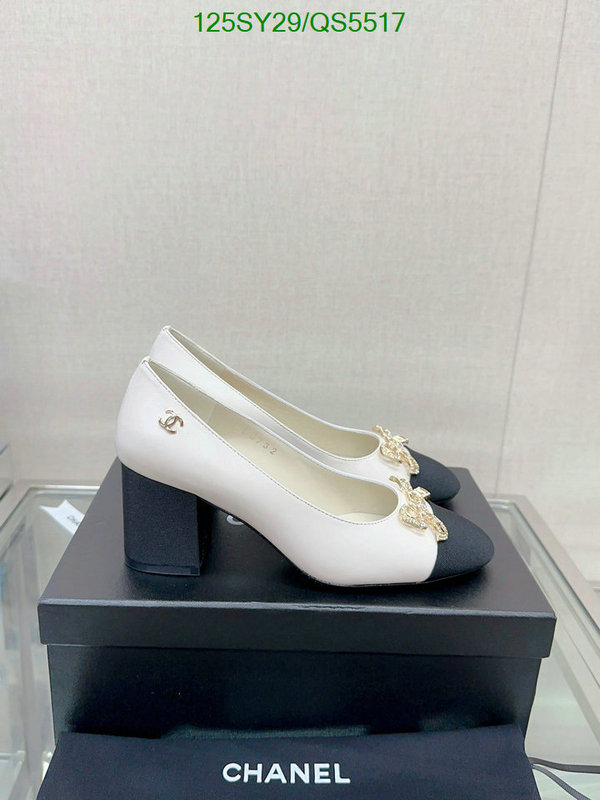 Chanel-Women Shoes Code: QS5517 $: 125USD