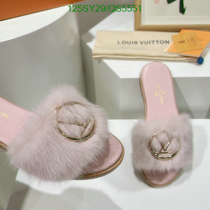 LV-Women Shoes Code: QS5551 $: 125USD