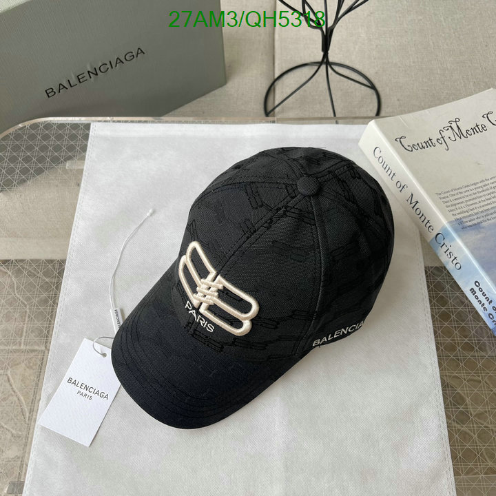 Balenciaga-Cap(Hat) Code: QH5318 $: 27USD