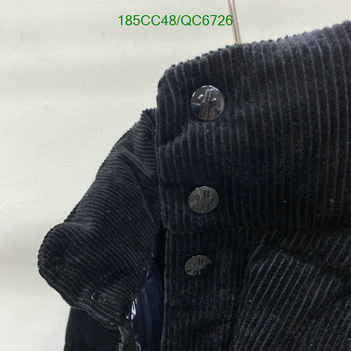 Moncler-Down jacket Men Code: QC6726 $: 185USD