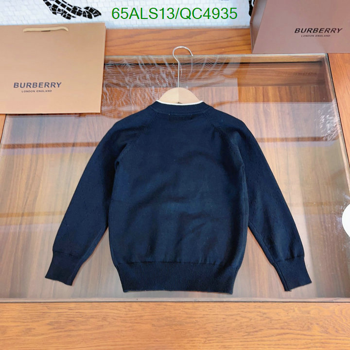 Burberry-Kids clothing Code: QC4935 $: 65USD