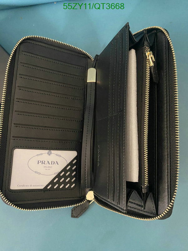 Prada-Wallet-4A Quality Code: QT3668 $: 55USD