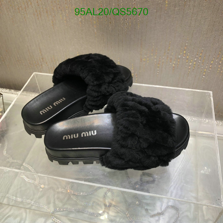 Miu Miu-Women Shoes Code: QS5670 $: 95USD