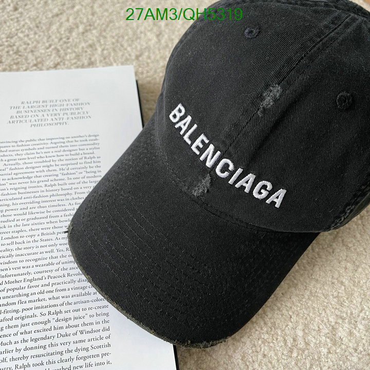 Balenciaga-Cap(Hat) Code: QH5319 $: 27USD