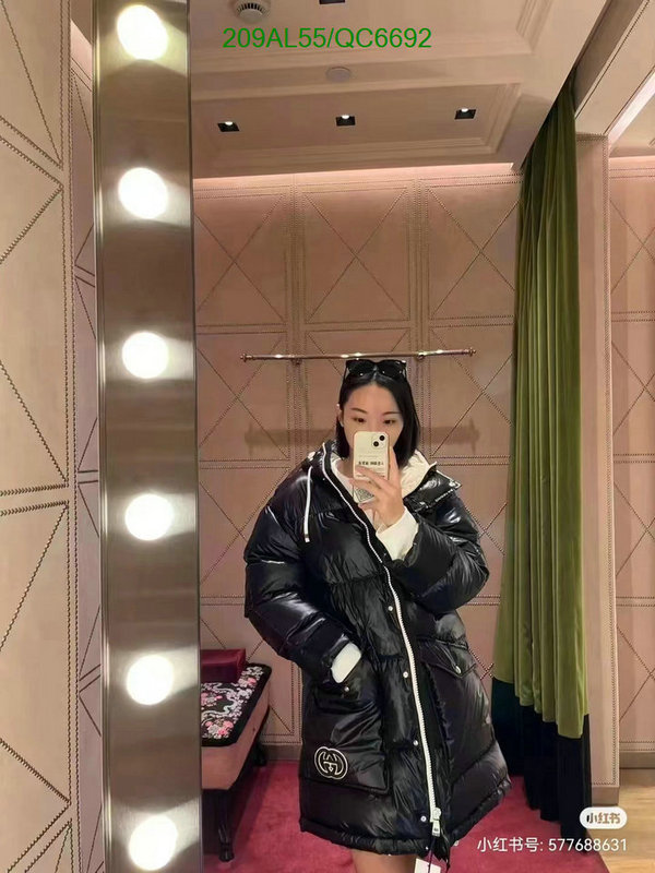 Gucci-Down jacket Women Code: QC6692 $: 209USD