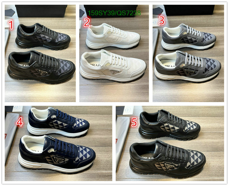 Prada-Men shoes Code: QS7238 $: 159USD