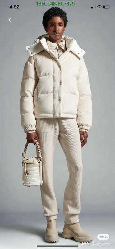 Moncler-Down jacket Women Code: RC7379 $: 185USD