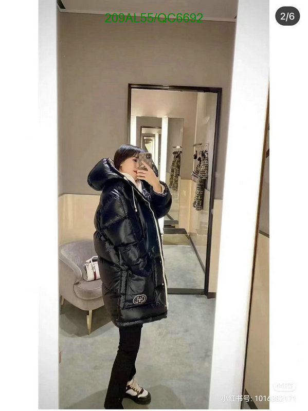 Gucci-Down jacket Women Code: QC6692 $: 209USD